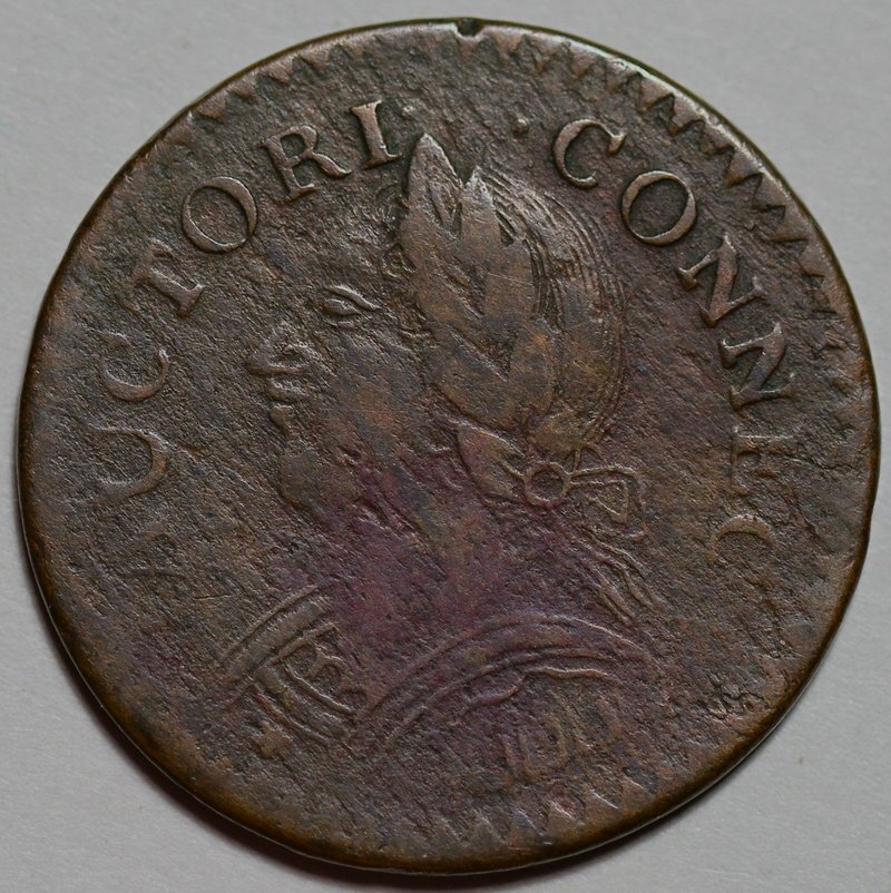 1787 Connecticut Colonial Copper Coin