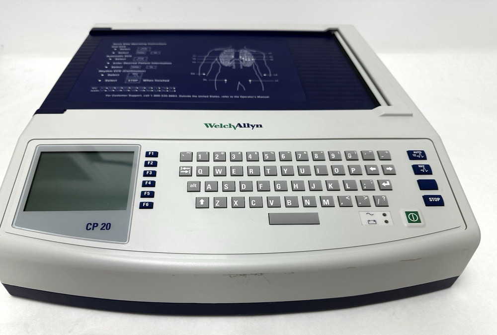WelchAllyn Cp20 Electrocardiograph - Read Description