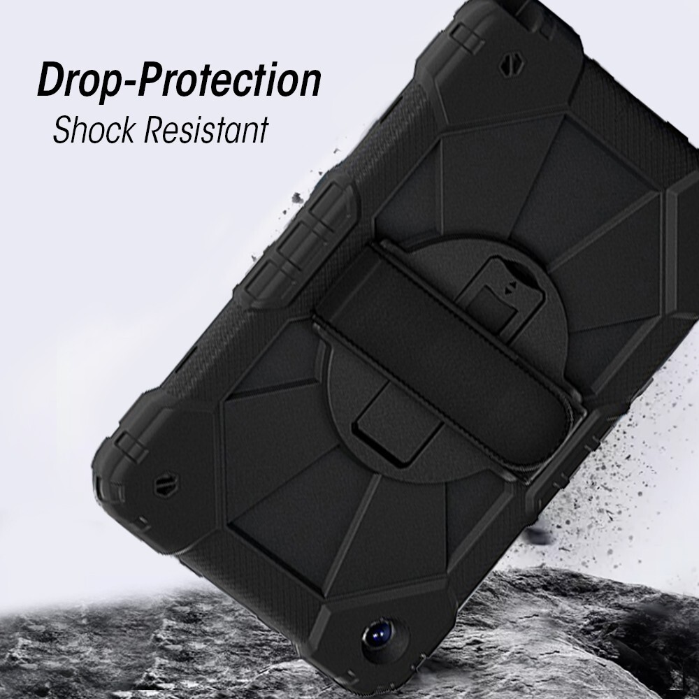Heavy Duty Rotating Rugged Shockproof Protective Case for Samsung Galaxy Tab A9+