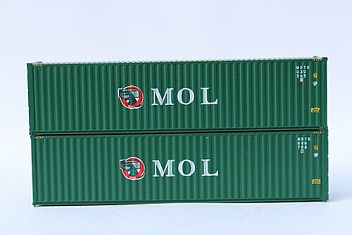 JackTermCo N 40' High Cube CS MOL Green w/gator - #405149