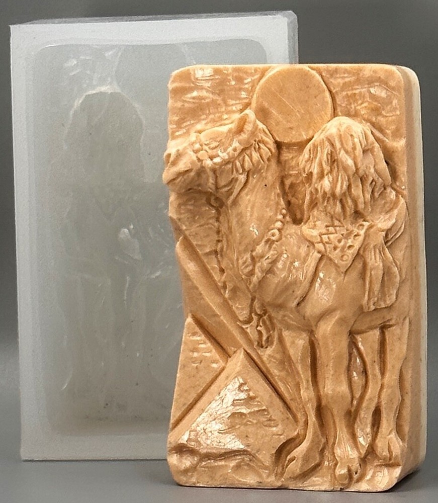 CAMEL SILICONE MOLD  for soap making and other crafts