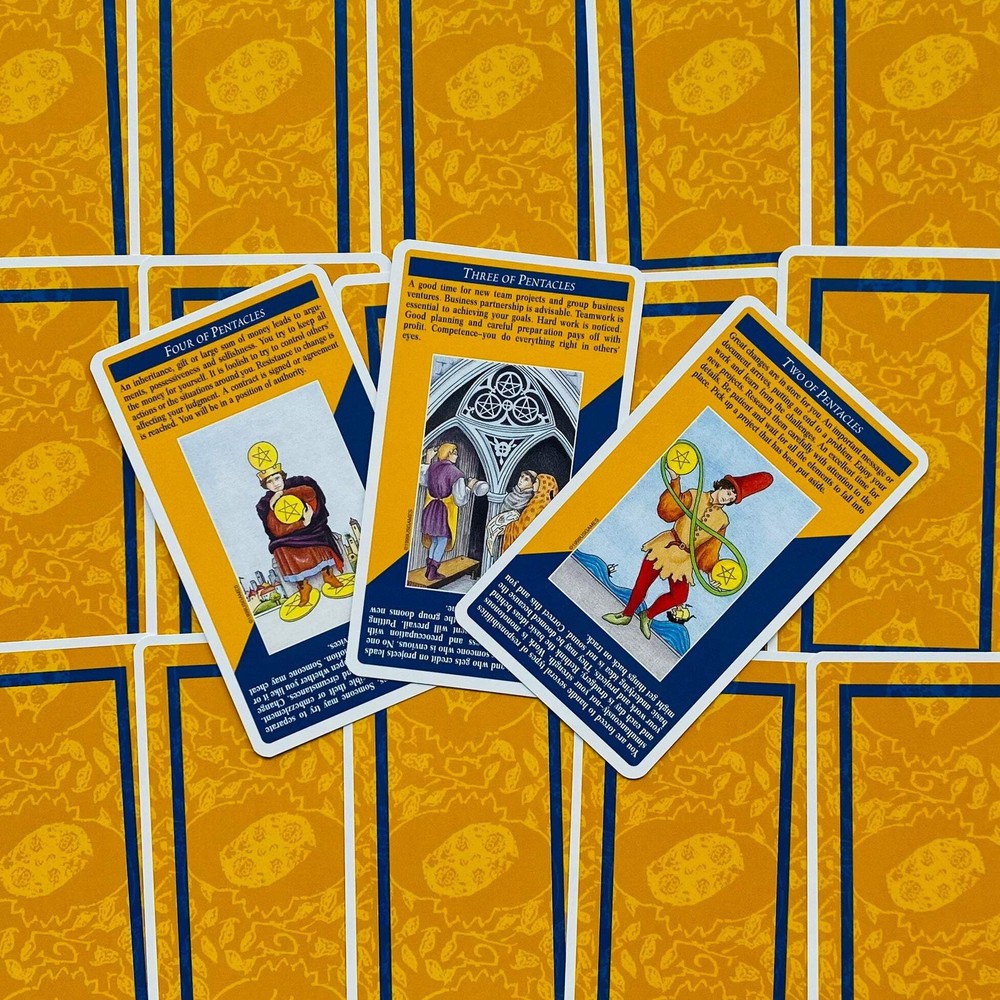 Quick & Easy Tarot Deck Cards With Printed Meaning Esoteric US Games NEW
