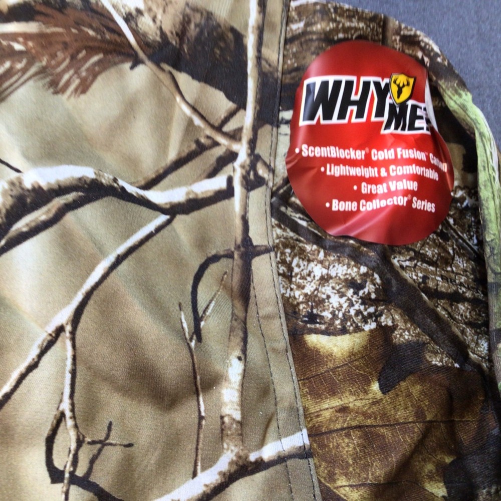 Scent Blocker Mens Smack Down XLT Camo Jacket Size L