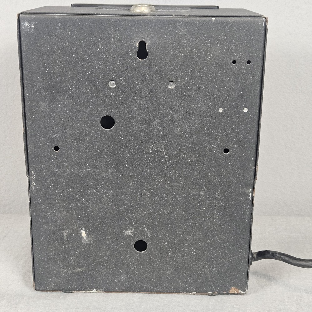 Lathem Model Punch Time Clock Recorder No Key Untested