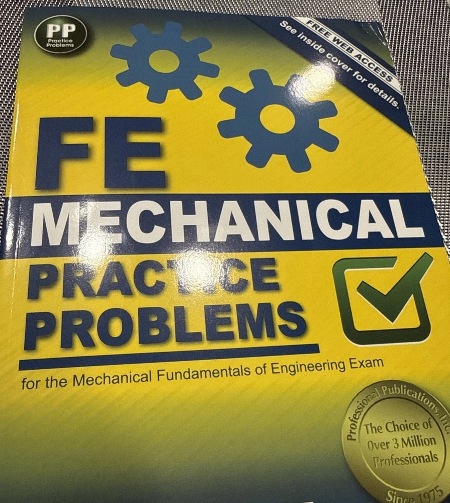 FE Mechanical Practice Problems