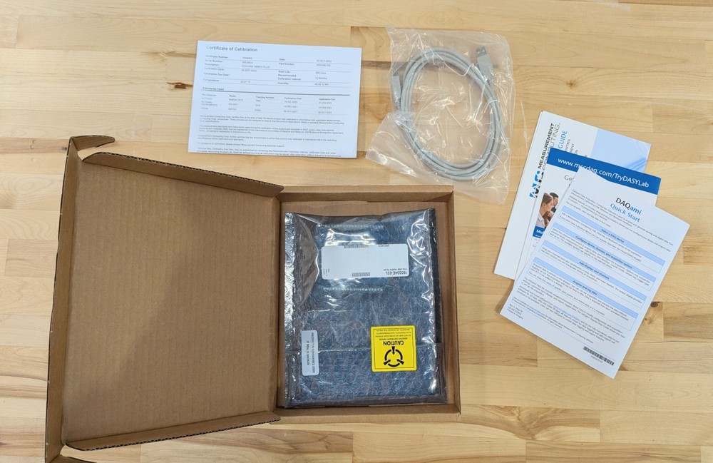 MCC Measurement Computing USB-1608FS-Plus Simultaneous USB DAQ Device Calibrated