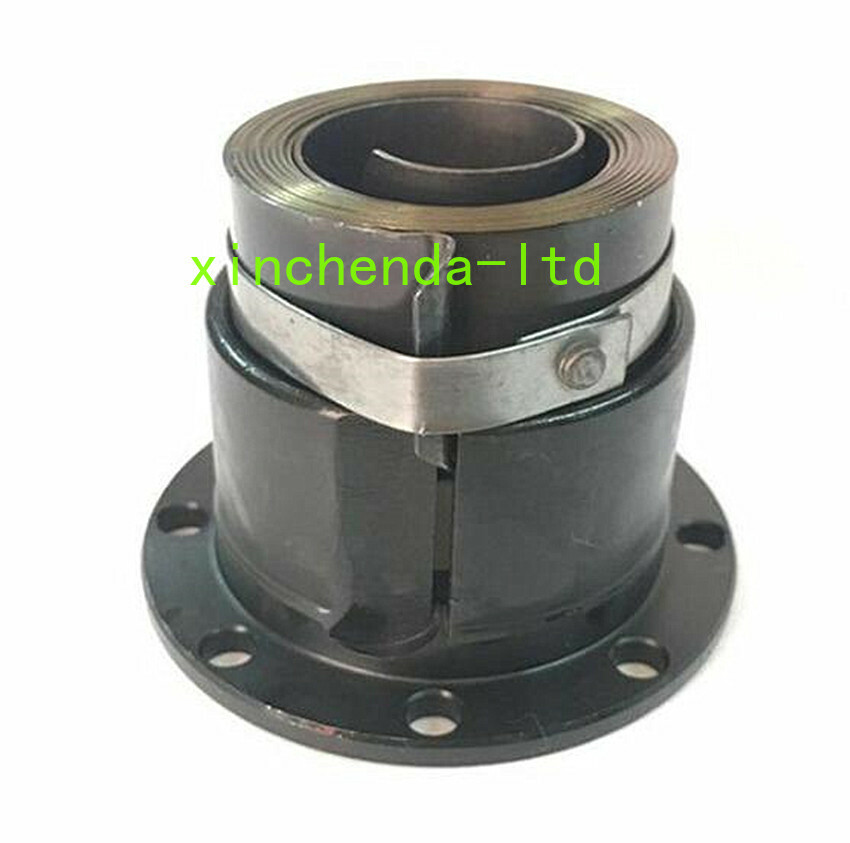 1PC Spindle Quill Return Clock Spring + Cover Case Hub Milling Machine R8