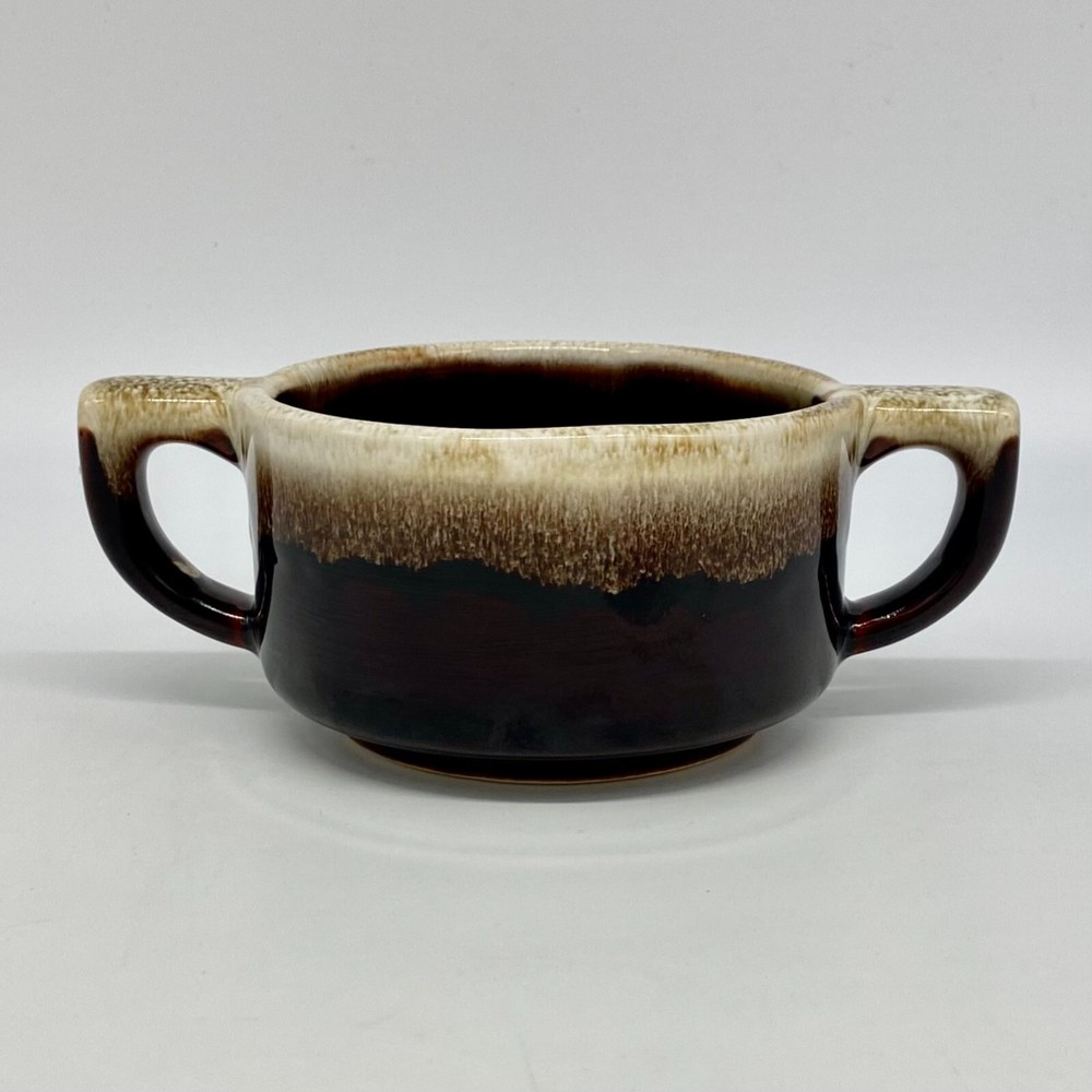 Pfaltzgraff Gourmet Brown Drip Open Sugar Bowl #22 - EUC