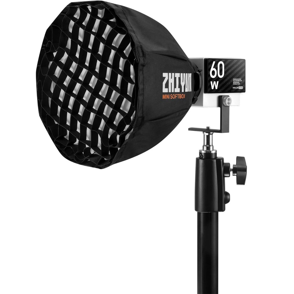 ZHIYUN Mini Softbox Diffuser Video Light Dome Diffuser for ZY G60 X100 X60 CX100