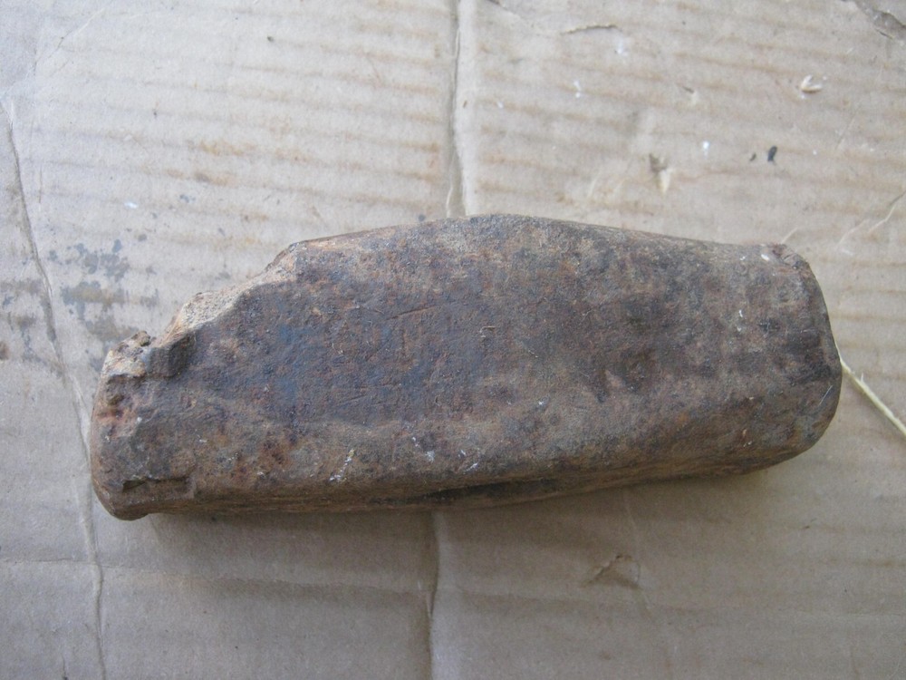Antique Vintage Rusty Primitive Iron Sledge Hammer Head 5.5 lbs