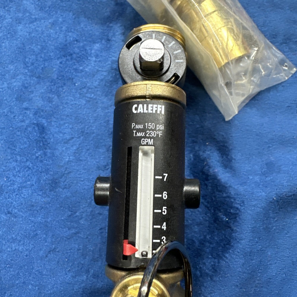 Caleffi QuickSetter Balancing Valve,Opening size 1” SWT 2-7 GPM.Free Ship.