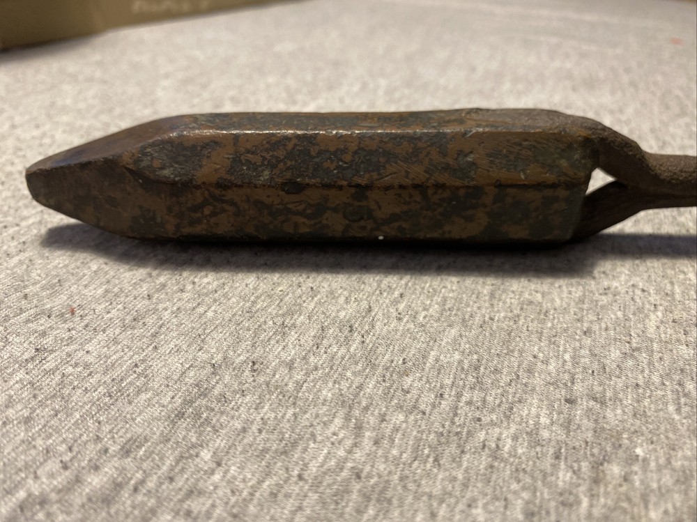 Antique #5 Solid Copper Soldering Iron