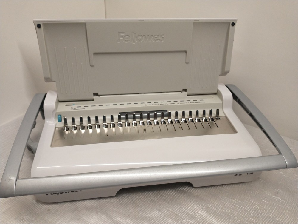 Fellowes Star 150 CRC 52173 Manual Comb Punch Binding Machine