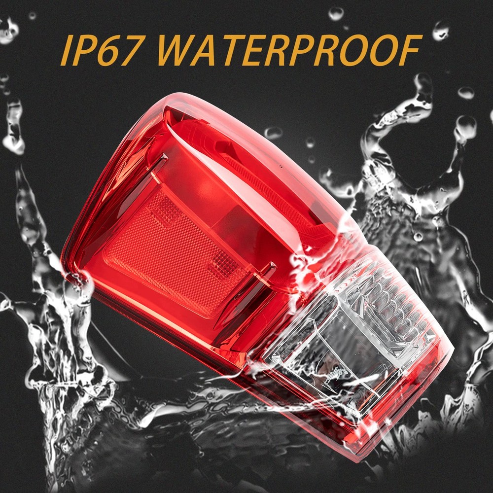 MiKaFex Left Side Rear Tail Light Housing Compatible with 2016-2022