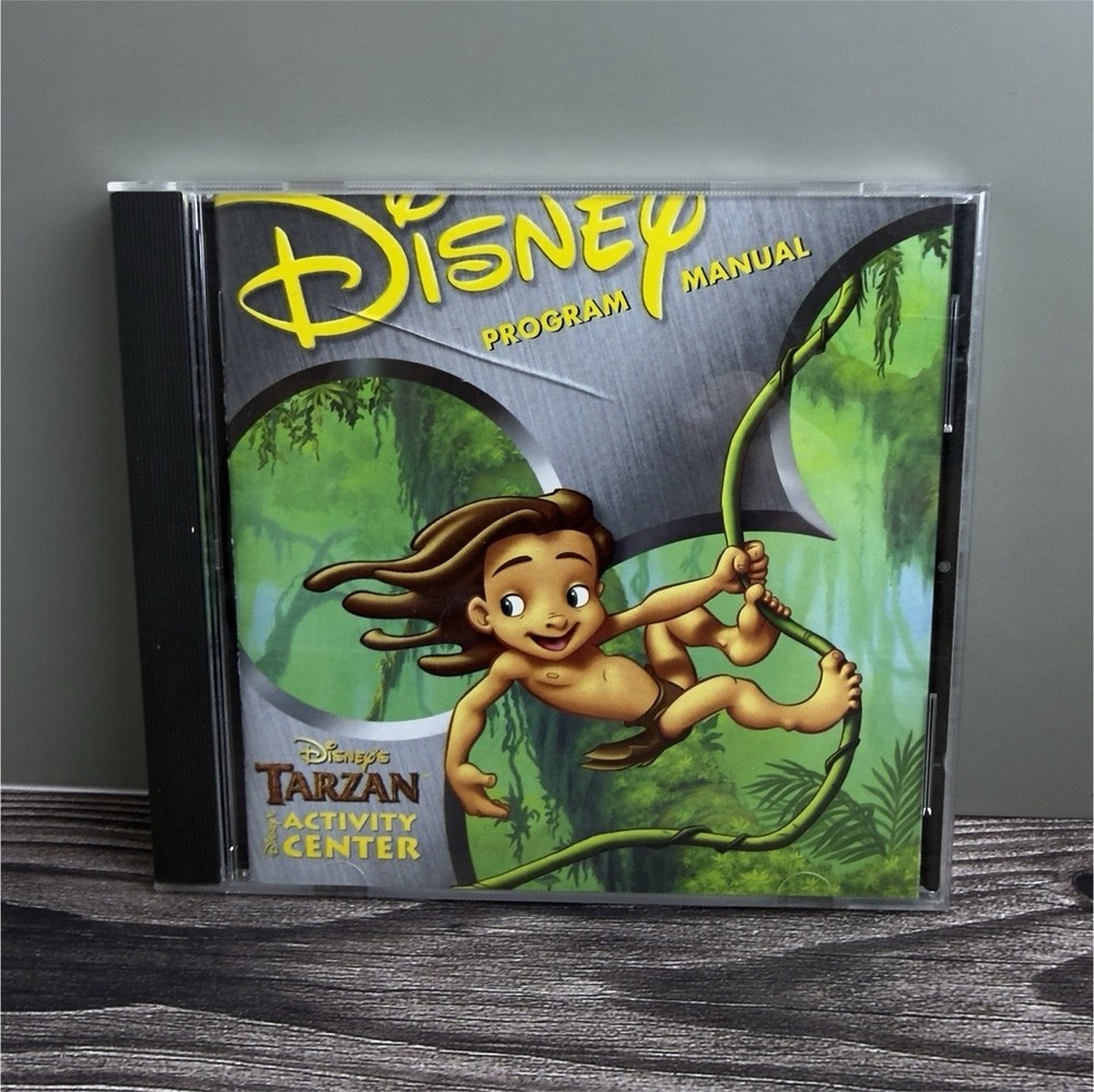 Disney Tarzan Activity Center PC CD-ROM Windows 95 Complete