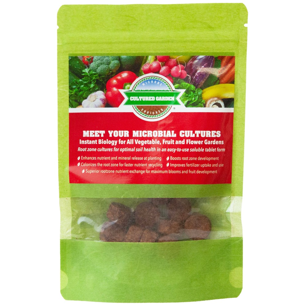 EcoBiome Cultured Garden Microbial Soil Tablets  ( 10 tablets )
