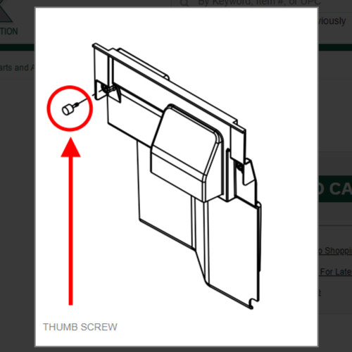 THUMB SCREW #1011448-47
