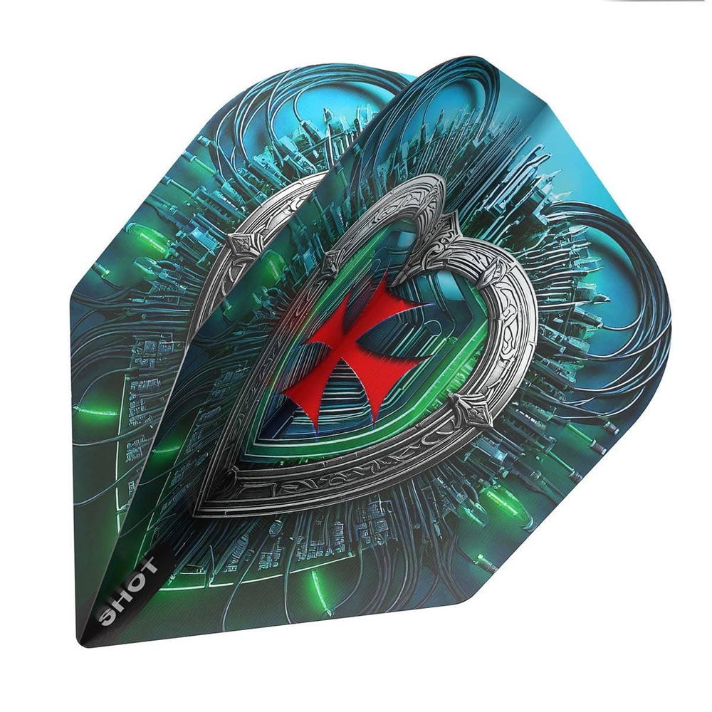 Shot Future Knights Dreadheart Dart Flight Set Small Standard