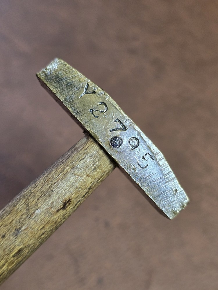 Vintage Brass Hammer Craftsman Made Small Hammer