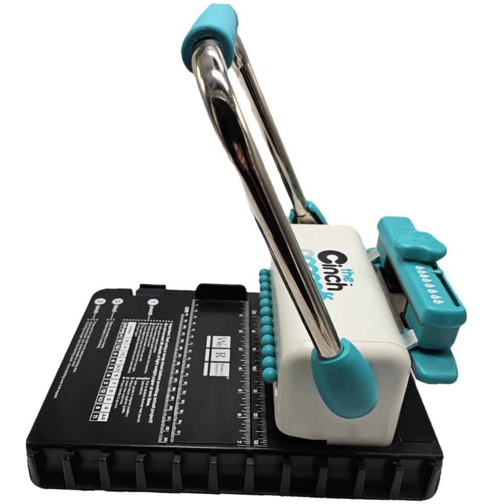 The Cinch Book Binding Machine Tool We R Memory Keepers & Book Board Pack Bundle