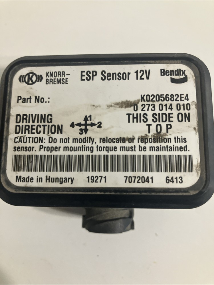 BENDIX ABS SENSOR K0205682E4       0 273 014 010