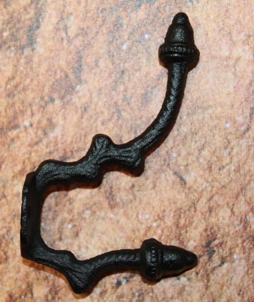 2-ANGULAR ACORN DOUBLE Wall Hooks,Fall Home Decor,Country Kitchen Decor,H-19