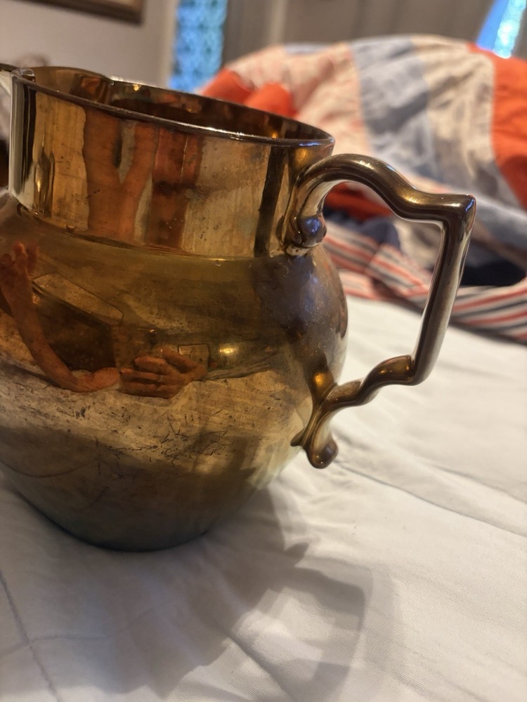 Antique Copper Pitcher