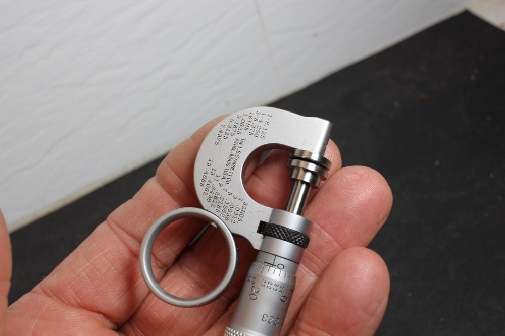 Starrett No.223RL Paper Micrometer