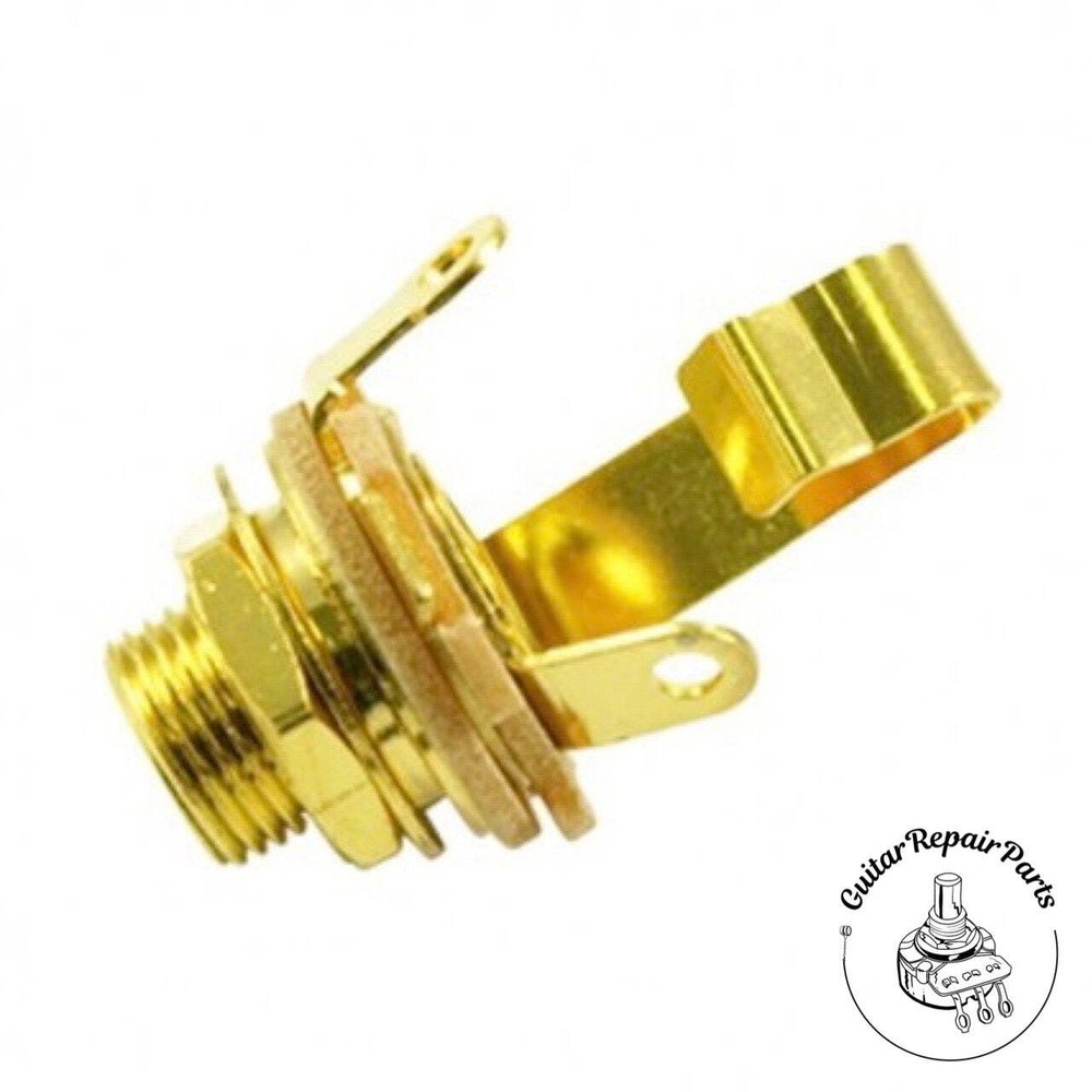 Switchcraft 1/4" Mono Jack Type 11 - Gold