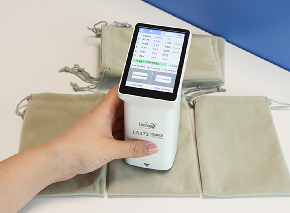 Color Difference Meter Analyzer Touch Screen 45/0 for Coating Ceramic Plastic