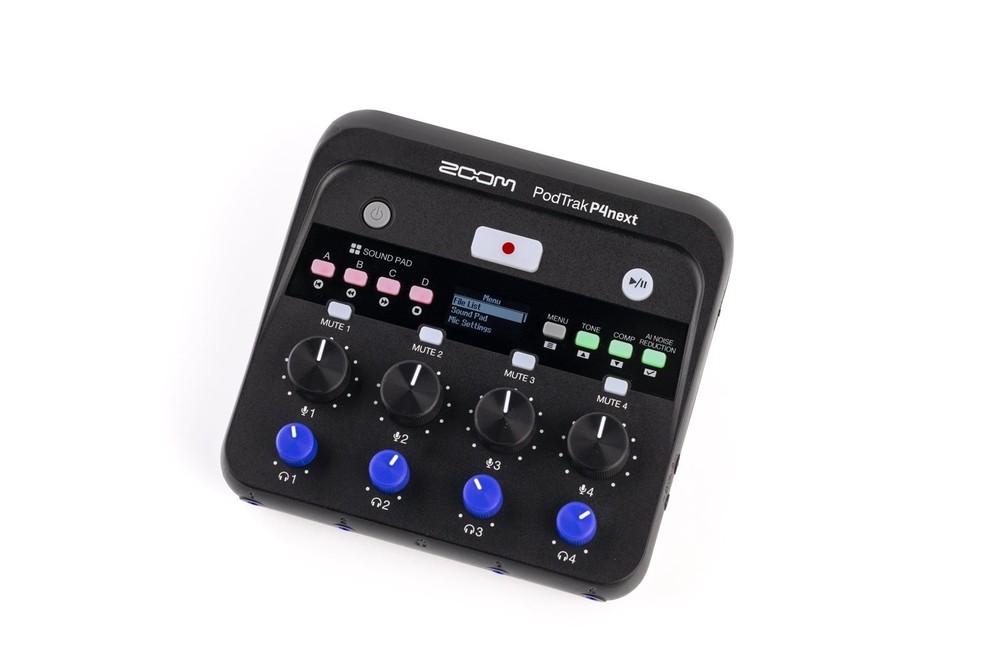Zoom PodTrak P4next Podcast Recorder