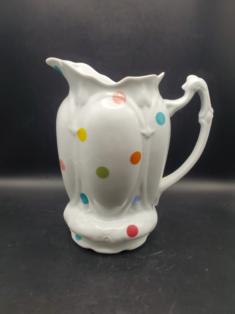 Rosanna Dottie Baroque Ceramic Pitcher 9" BB50