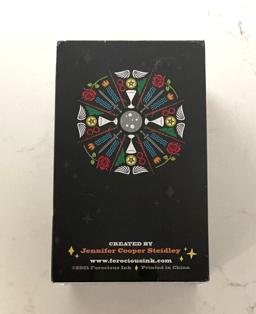Tarot Disassembled Kickstarter Deck First Edition Black Moon Authentic Sealed