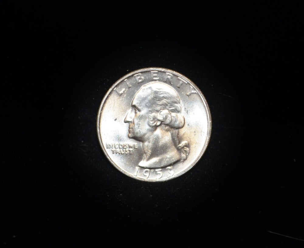 1953-D Washington Quarter #EB14507