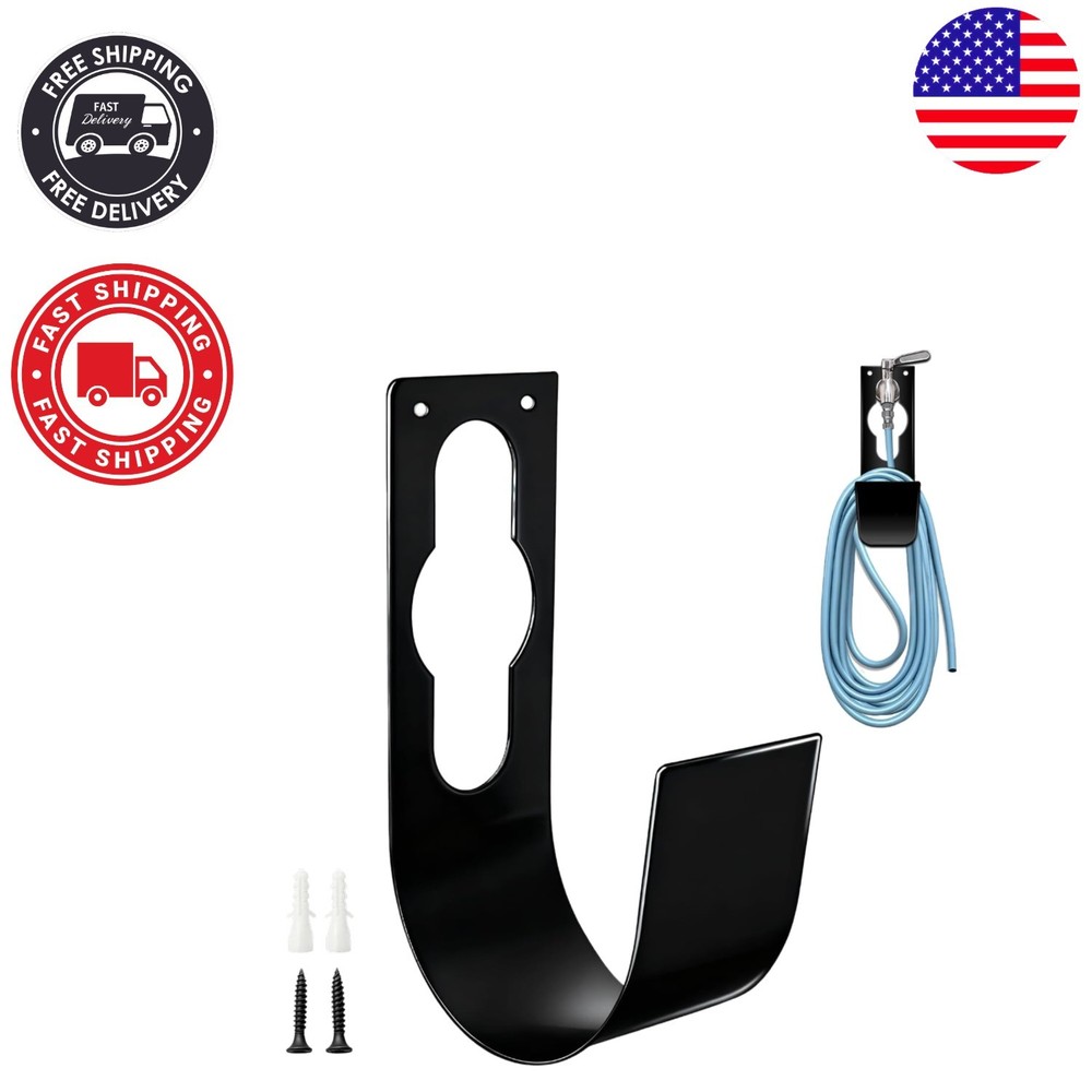 Garden Hose Wall Hook - Rustproof & Sturdy Design for Easy Access