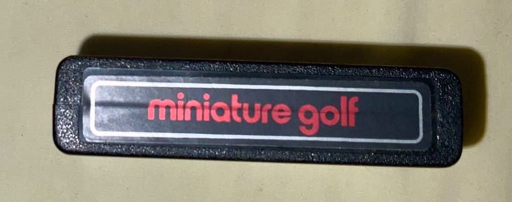 ATARI 2600 Miniature Golf (CX2626) - 1978 - Tested - See Description