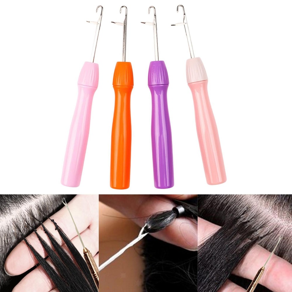 4 Pieces Latch Hooks Convenient Lightweight Portable Art Crafts Rug Making