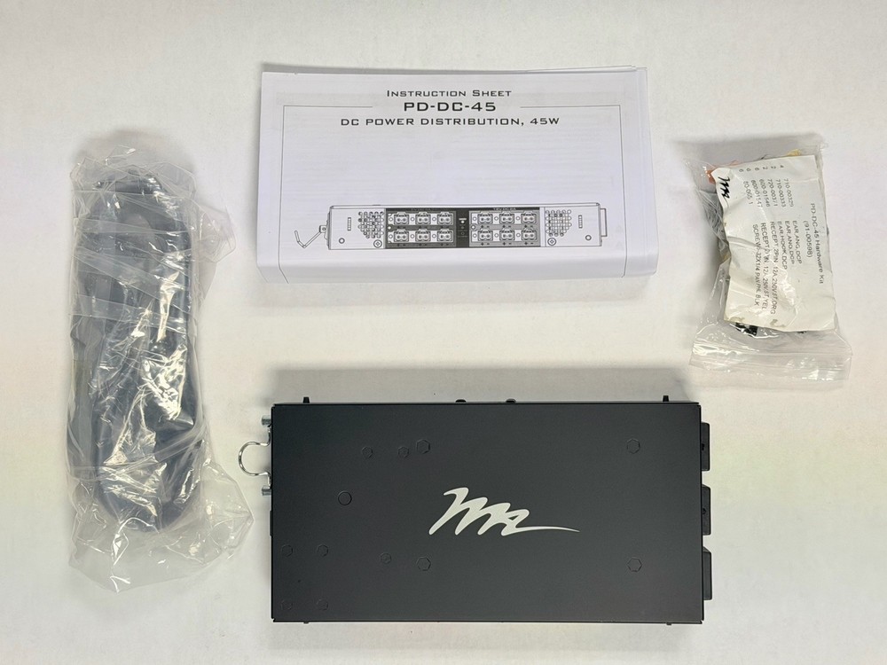 L•Middle Atlantic PD-DC-45 | 45 Watt Compact DC Power Distribution System