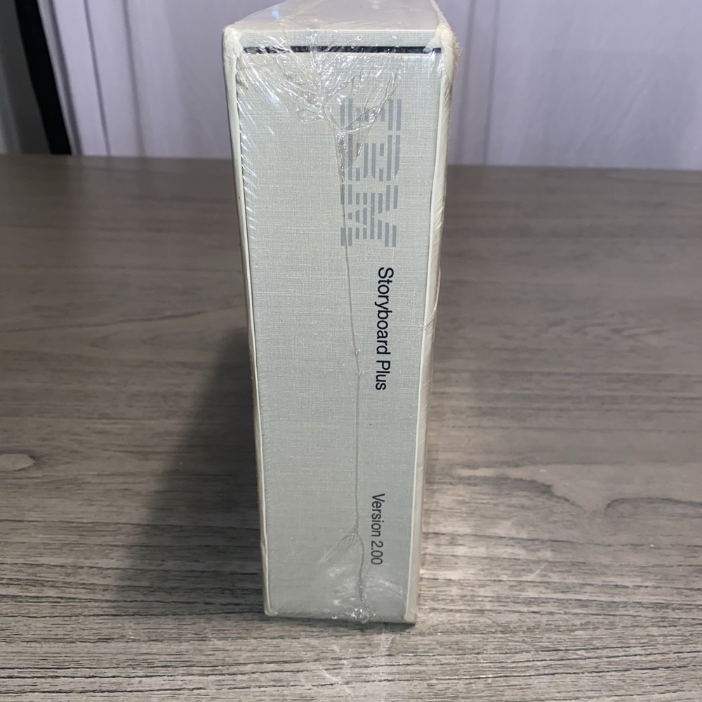 IBM PC Storyboard PLUS Version 2.0 presentation software Brand New!