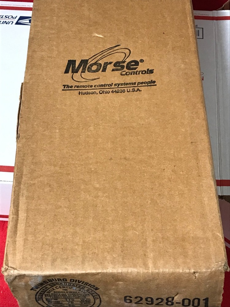 Morse marine throttle control assembly, New. kd1 t