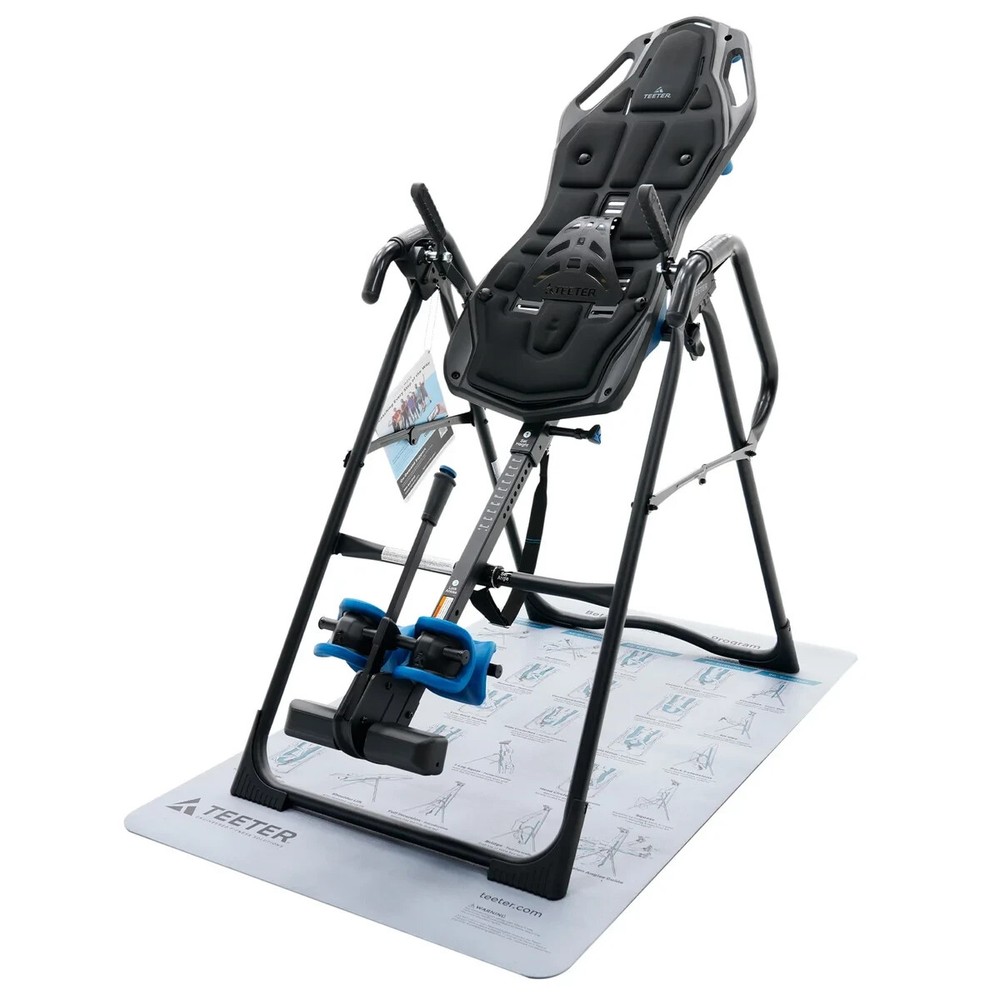 Teeter Fitspine FX-3 Premium Inversion Table with Program Mat + Comfort Cushion