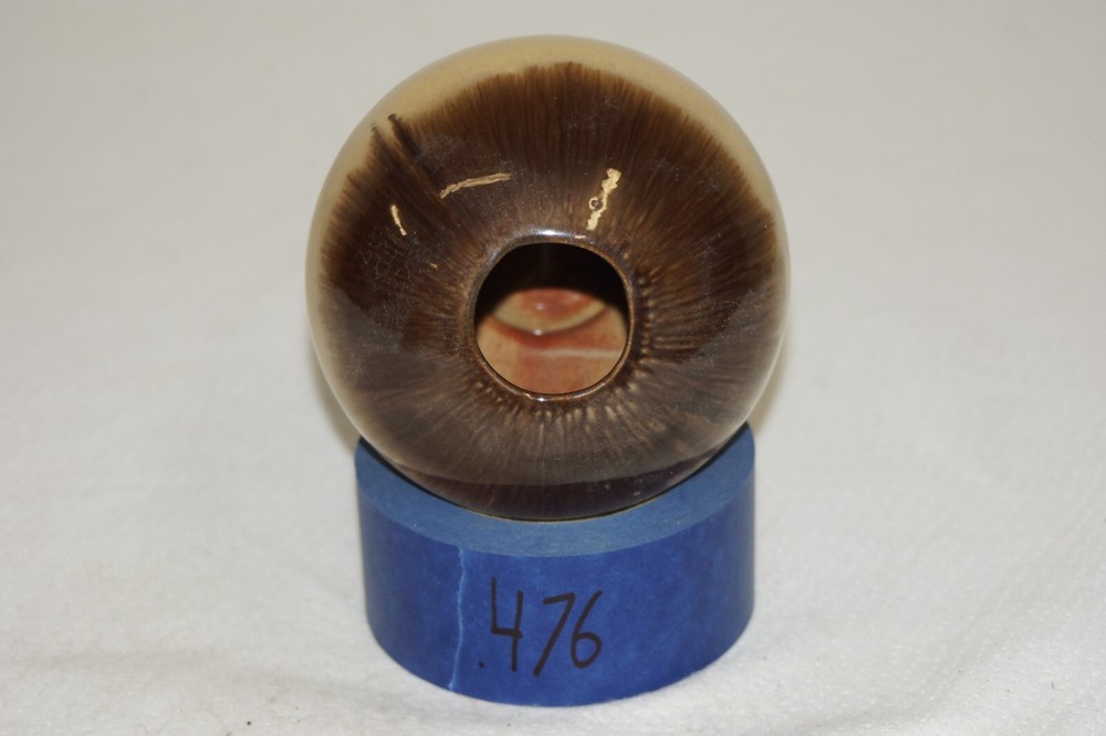 Brown and Cream Spheroid Vase