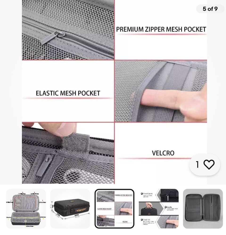 co2CREA Hard Travel Carrying Case