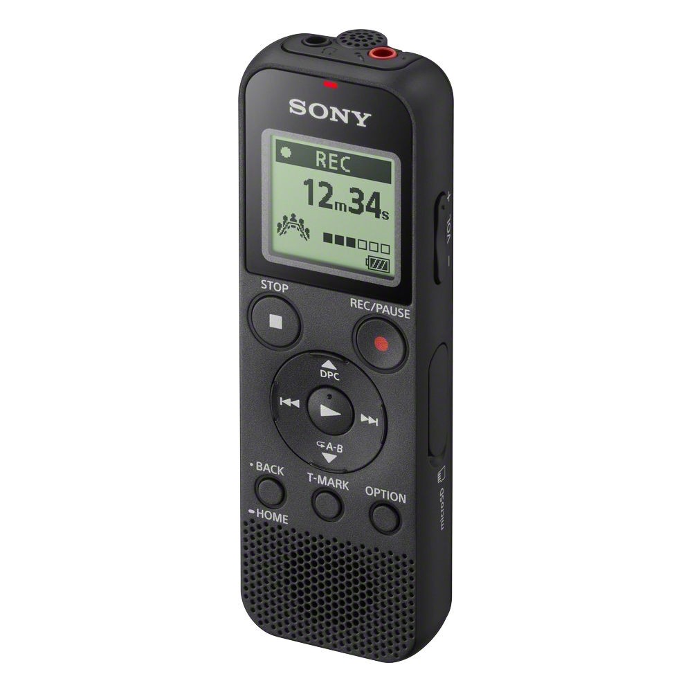 Sony ICD-PX370 Digital Voice Recorder w/ USB + Case