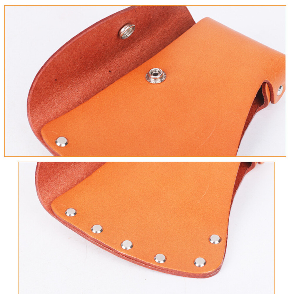 1PC Axe Blade Cover Sheath Head Hatchet Protector Double Snap Protetive Case