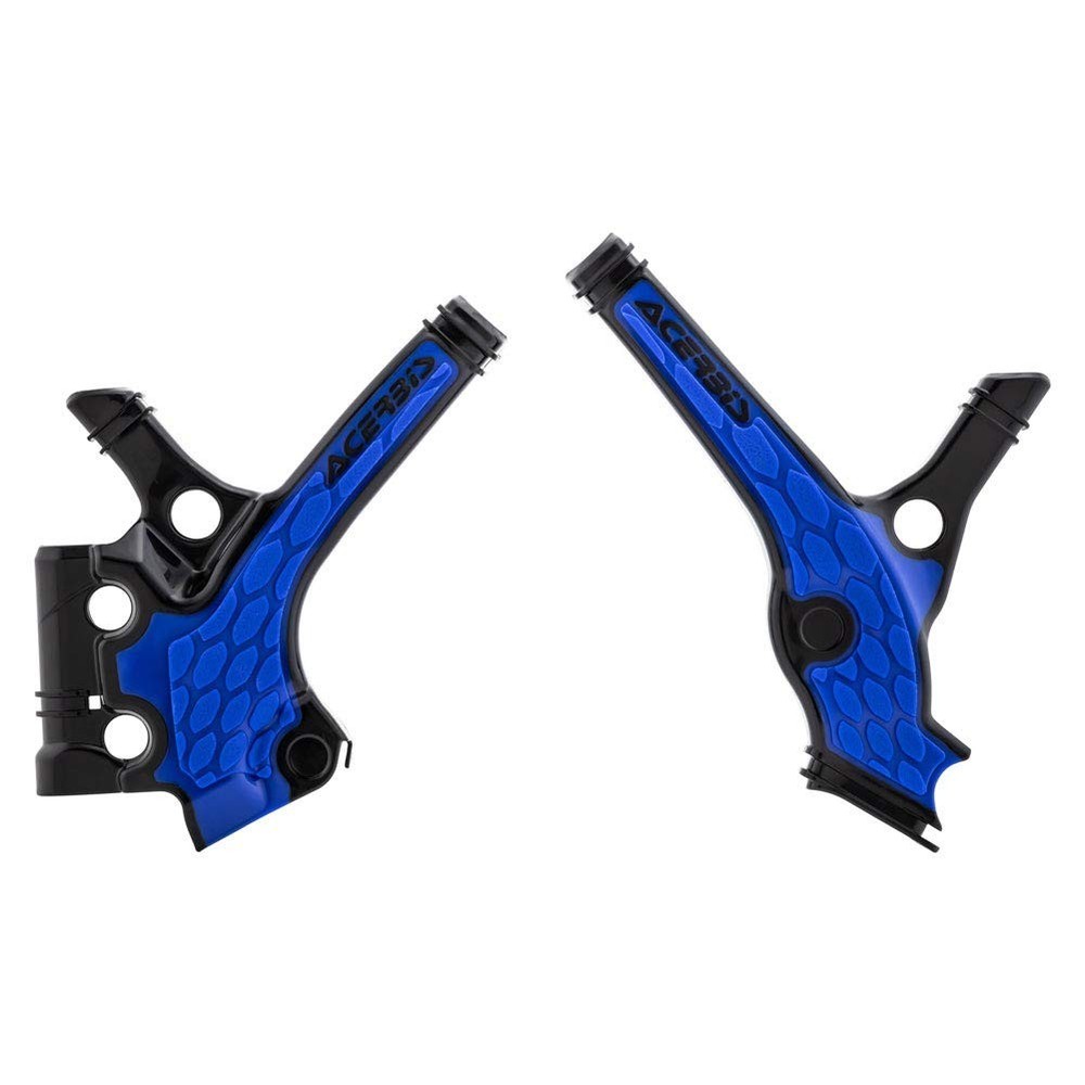 Acerbis X-Grip Frame Guards Black/Blue #2736391004