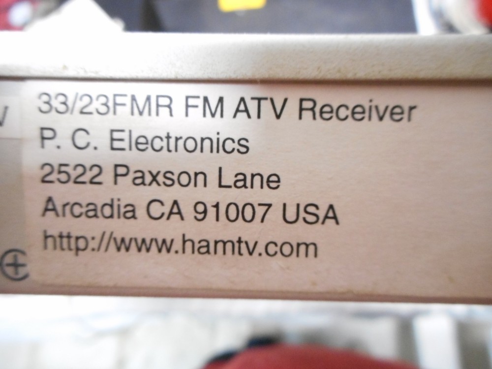 33/23cm FM ATV transmitter & receiver