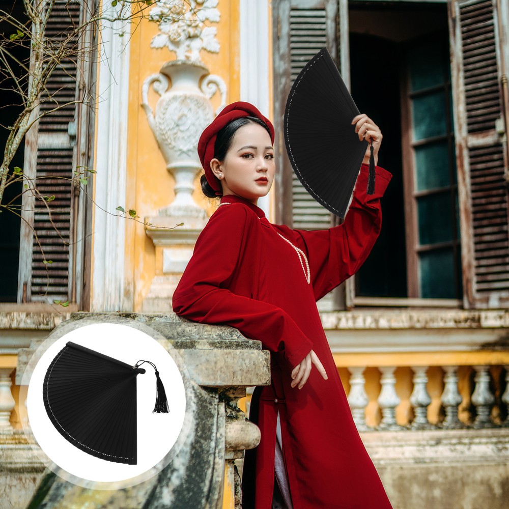 Bamboo Fan Convenient Folding Fans Handheld Man Foldable Chinese