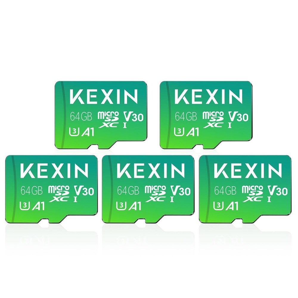 Micro SD Card 64GB 5 Pack microSDXC Memory Card Class 10 Micro SD Card High S...
