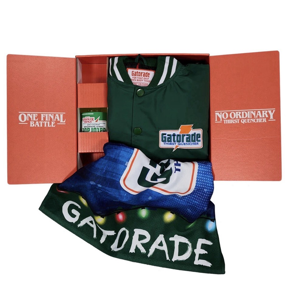 Gatorade x Stranger Things Upside Down Capsule Extra Large XL Jacket